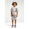 ERKEK ÇOCUK BERMUDA TAKIM - BEJ