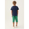 ERKEK ÇOCUK KAPRİ TAKIM - KOYU İNDİGO