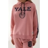YALE KADIN TEK ÜST - RETRO PEMBE