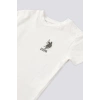 KIZ BEBEK 2 LI KISA KOL T-SHIRT TAKIM - BEYAZ