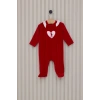 US POLO KIZ BEBEK PATİKLİ TULUM - KIRMIZI