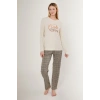 ARNETTA KADIN İKİLİ TAKIM - KREM RENGİ