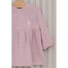 US POLO KIZ BEBEK ELBİSE - RETRO PEMBE