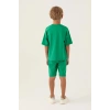 ERKEK ÇOCUK BERMUDA TAKIM - ÇAM YEŞİLİ
