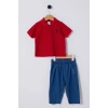 U.S POLO ASSN ERKEK BEBEK 2Lİ TAKIM - KIRMIZI