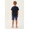 ARNETTA BABA OĞUL BERMUDA TAKIM - LACİVERT