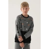 KAPPA ERKEK ÇOCUK SWEATSHIRT - MELANJ