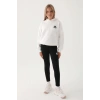 KAPPA KIZ ÇOCUK SWEATSHIRT - BEYAZ