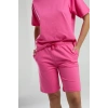 ANNE KIZ BERMUDA TAKIM - AÇIK FUŞYA