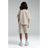 ERKEK ÇOCUK BERMUDA TAKIM - BEJ