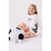 KIZ ÇOCUK İKİLİ TAKIM - BEYAZ