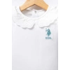 U.S.POLO ASSN. KIZ BEBEK 2Lİ TAKIM - Beyaz