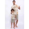 ARNETTA BABA OĞUL BERMUDA TAKIM - FİL DİŞİ