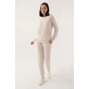 ARNETTA KADIN EŞOFMAN TAKIM - BEJ