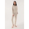 ARNETTA KADIN EŞOFMAN TAKIM - BEJ
