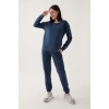 ARNETTA KADIN EŞOFMAN TAKIM - KOYU İNDİGO