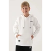 KAPPA ERKEK ÇOCUK SWEATSHIRT - BEYAZ