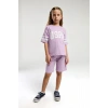 KIZ ÇOCUK BERMUDA TAKIM - MAUVE