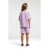 KIZ ÇOCUK BERMUDA TAKIM - MAUVE
