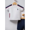U.S POLO ASSN ERKEK BEBEK 2Lİ TAKIM - BEYAZ/KIRMIZI