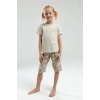 ARNETTA ANNE/KIZ KAPRİ TAKIM - BEJ