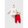 U.S.POLO ASSN KIZ BEBEK 2Lİ TAKIM - Beyaz