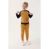 ERKEK ÇOCUK EŞOFMAN TAKIM - KOYU HARDAL