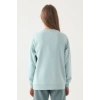 KAPPA KIZ ÇOCUK SWEATSHIRT - ACIK MINT