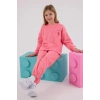 KIZ ÇOCUK İKİLİ TAKIM - NEON PEMBE