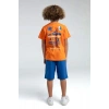 ERKEK ÇOCUK BERMUDA TAKIM - TURUNCU
