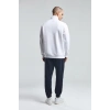 Benmanaj Erkek Antrasit Sweatshirt - Beyaz