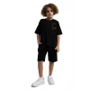 ERKEK ÇOCUK BERMUDA TAKIM - siyah