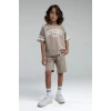 ERKEK ÇOCUK BERMUDA TAKIM - KUM