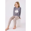 ARNETTA ANNE KIZ İKİLİ TAKIM - KOYU GRİ