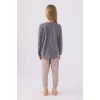 ARNETTA ANNE KIZ İKİLİ TAKIM - KOYU GRİ
