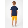 ERKEK ÇOCUK BERMUDA TAKIM - LACİVERT