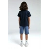 ERKEK ÇOCUK BERMUDA TAKIM - LACİVERT