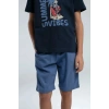 ERKEK ÇOCUK BERMUDA TAKIM - LACİVERT