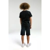 ERKEK ÇOCUK BERMUDA TAKIM - siyah