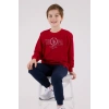 ERKEK ÇOCUK EŞOFMAN TAKIMI - KIRMIZI
