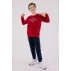 ERKEK ÇOCUK EŞOFMAN TAKIMI - KIRMIZI