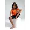 ERKEK ÇOCUK BERMUDA TAKIM - TURUNCU