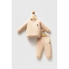 U.S.POLO ASSN ERKEK BEBEK 2 Lİ TAKIM - BEJ