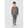 ERKEK ÇOCUK EŞOFMAN TAKIMI - K.GRİ