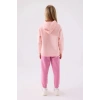KIZ ÇOCUK EŞOFMAN TAKIM - AÇIK PEMBE