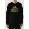 KAPPA ERKEK ÇOCUK SWEATSHIRT - SİYAH