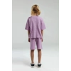 KIZ ÇOCUK BERMUDA TAKIM - MAUVE