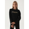 KAPPA KIZ ÇOCUK SWEATSHIRT - SİYAH