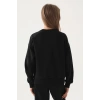 KAPPA KIZ ÇOCUK SWEATSHIRT - SİYAH
