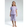 KIZ ÇOCUK KAPRİ TAKIM - MAUVE